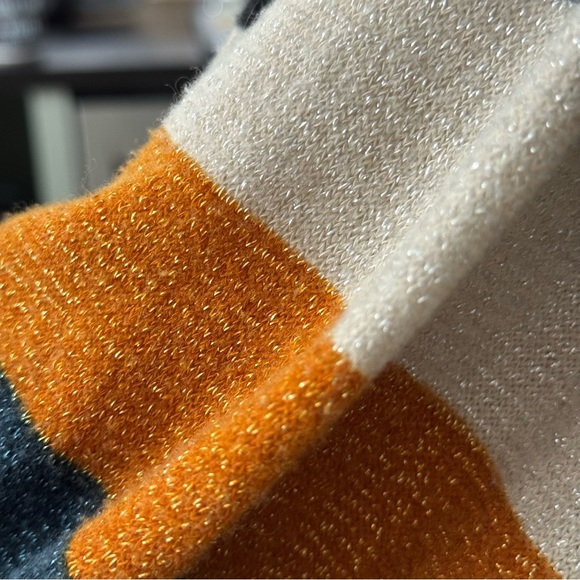 𝙋𝙖𝙞𝙨𝙡𝙚𝙮 𝙂𝙧𝙖𝙘𝙚 Navy Sweater Women's Size XL - Picture 7 of 12